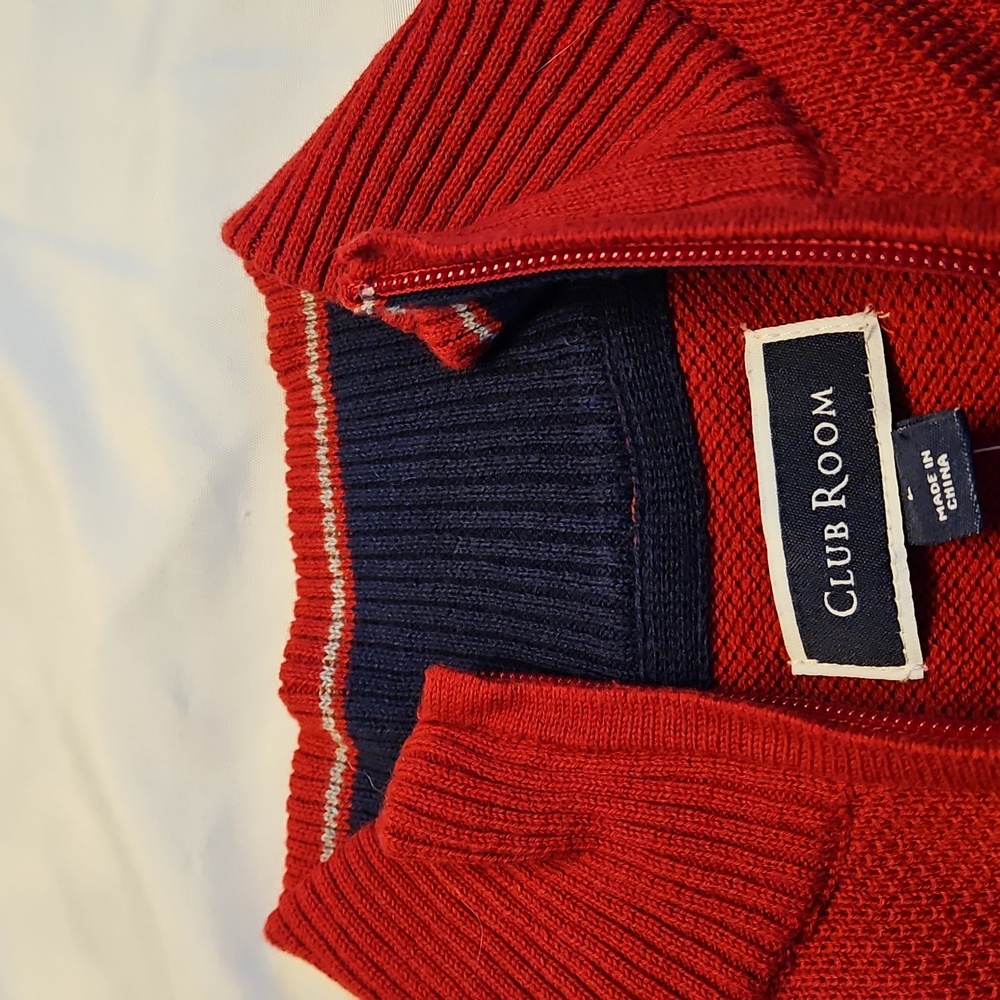 Club Room Bold Red Knitwear - Picture 6 of 14